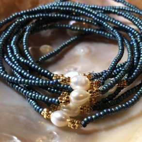 Armbnd i Blue Rainbow