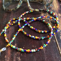 Brillesnor med stribede perler