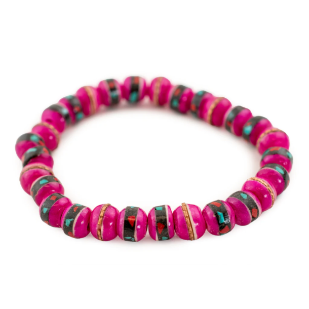 Magenta Pink Nepal armbnd