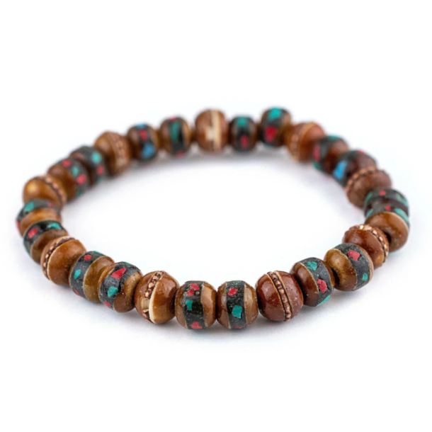 Honey Brown Nepal armbnd