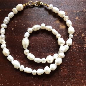 Emma halskde med ferskvandsperler