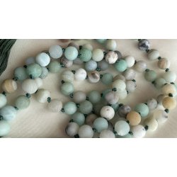 Mala halsk�de med Amazonite og Picture Jasper