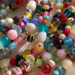 Multi color Mini halsk�de 