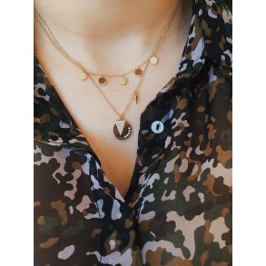 Forgyldte halskæder